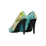 Flowers Heel Shoes NBS202 - Goby NEEFS Heel Shoes 