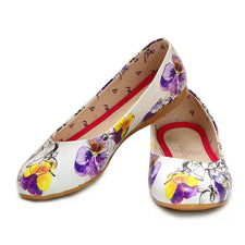 Flowers Ballerinas Shoes NFS1000 - Goby NEEFS Ballerinas Shoes 