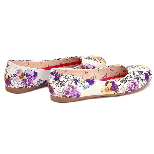 Flowers Ballerinas Shoes NFS1000 - Goby NEEFS Ballerinas Shoes 