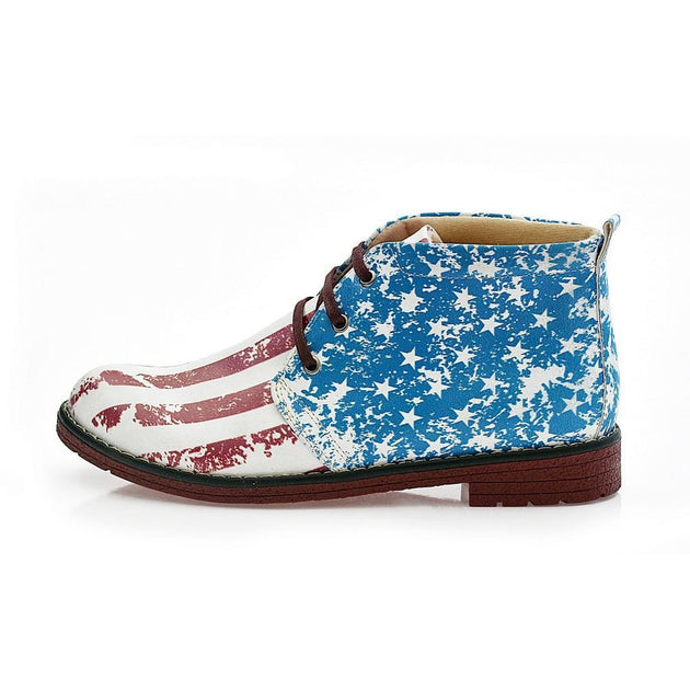 Flag Ankle Boots NHP107 - Goby NEEFS Ankle Boots 