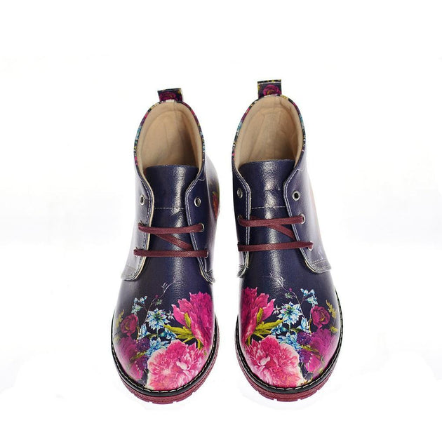Flowers Ankle Boots NHP108 - Goby NEEFS Ankle Boots 