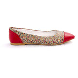Pattern Ballerinas Shoes NMS103