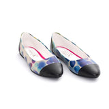 Colored Dots Ballerinas Shoes NMS108, Goby, NEEFS Ballerinas Shoes 
