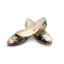 Flowers Ballerinas Shoes NSS356 - Goby NEEFS Ballerinas Shoes 