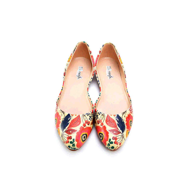 Colored Ballerinas Shoes NSS363, Goby, NEEFS Ballerinas Shoes 