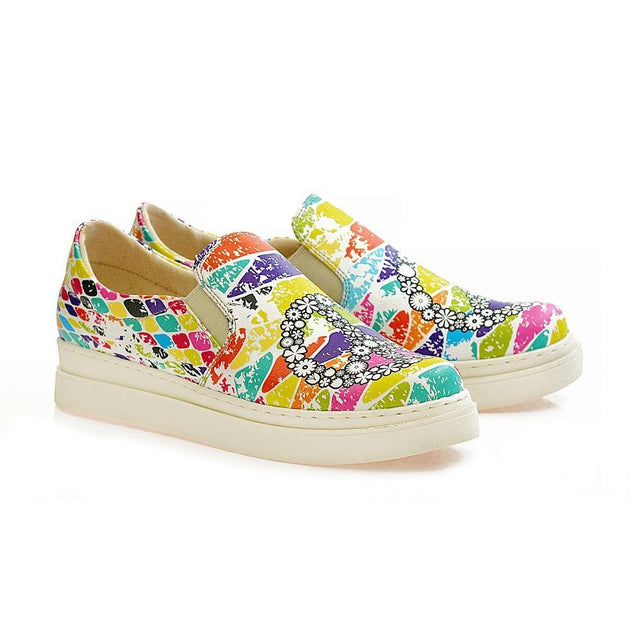 Peace Slip on Sneakers Shoes NVN117