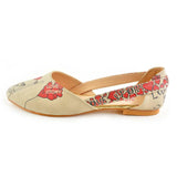 Couple in Love Ballerinas Shoes OMR7002 - Goby GOBY Ballerinas Shoes 