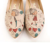 I Love You Ballerinas Shoes OMR7206