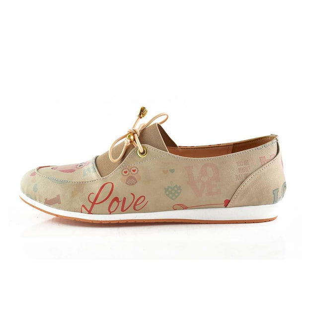 Owl and Love Ballerinas Shoes OMR7309