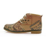 Postage stamps Ankle Boots PH112