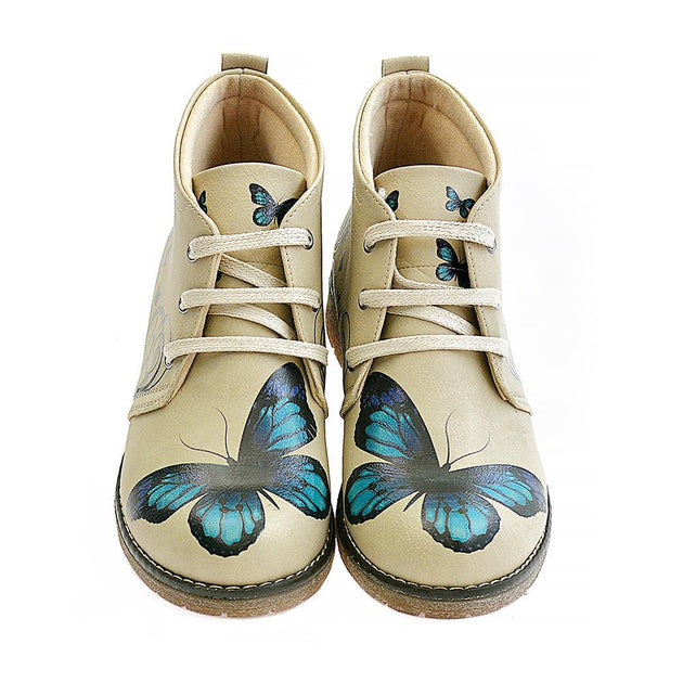 Goby PH203 Butterfly Ankle Boots Women Boots Shoes - Goby Shoes UK