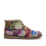  GOBY Painting Ankle Boots PH205 Women Boots Shoes - Goby Shoes UK