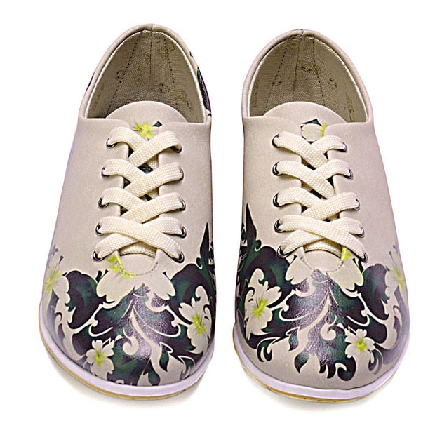 Flowers Ballerinas Shoes SLV182 - Goby GOBY Ballerinas Shoes 