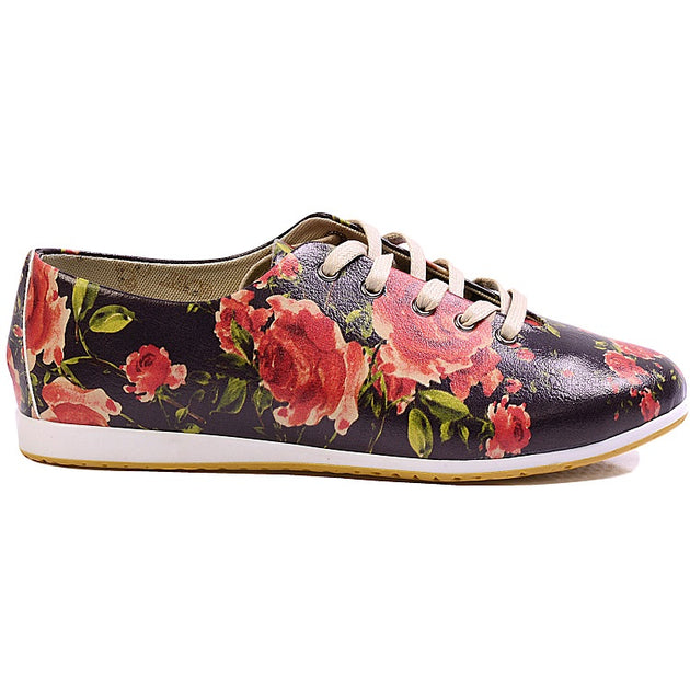  Goby SLV193 Flowers Women Ballerinas Shoes - Goby Shoes UK