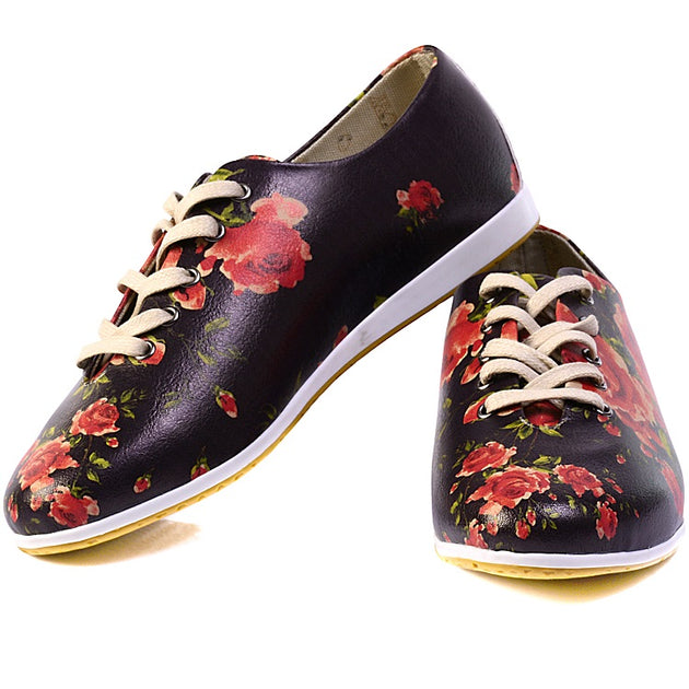  Goby SLV193 Flowers Women Ballerinas Shoes - Goby Shoes UK