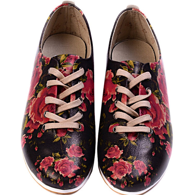  Goby SLV193 Flowers Women Ballerinas Shoes - Goby Shoes UK