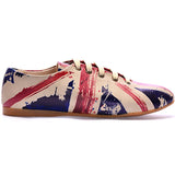  Goby SLV47 Flag Women Ballerinas Shoes - Goby Shoes UK