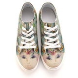  GOBY Flower Woman Slip on Sneakers Shoes SPR5003 Women Sneakers Shoes - Goby Shoes UK