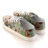  GOBY Flower Woman Slip on Sneakers Shoes SPR5003 Women Sneakers Shoes - Goby Shoes UK