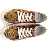  GOBY Leopard Slip on Sneakers Shoes SPR5004 Women Sneakers Shoes - Goby Shoes UK