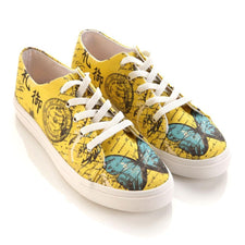  GOBY Butterfly Slip on Sneakers Shoes SPR5402 Women Sneakers Shoes - Goby Shoes UK