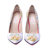 Flowers Heel Shoes STL4406 - Goby GOBY Heel Shoes 