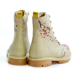  GOBY Cherry Blossom Long Boots TMB1012 Women Long Boots Shoes - Goby Shoes UK
