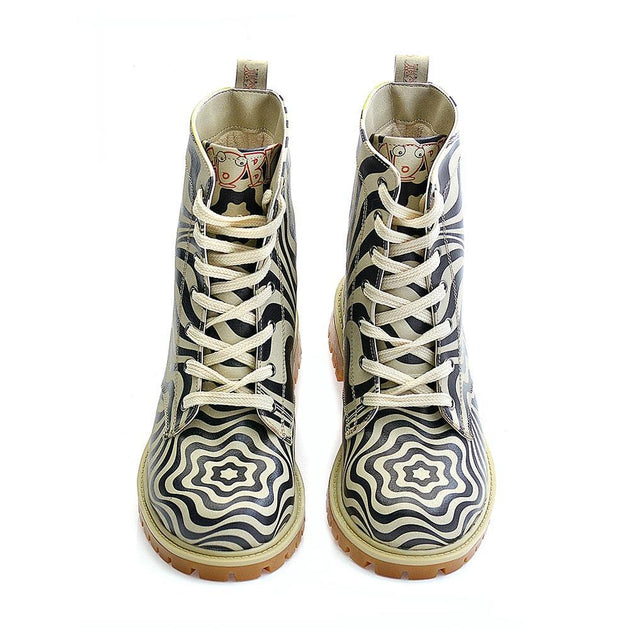 Pattern Long Boots TMB1018