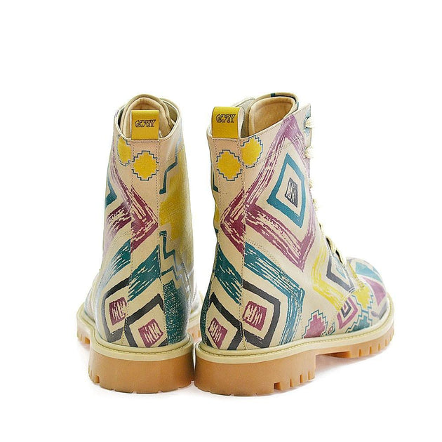 Pattern Long Boots TMB1032