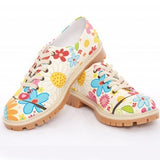  Goby TMK5505 Flowers Women Oxford Shoes - Goby Shoes UK