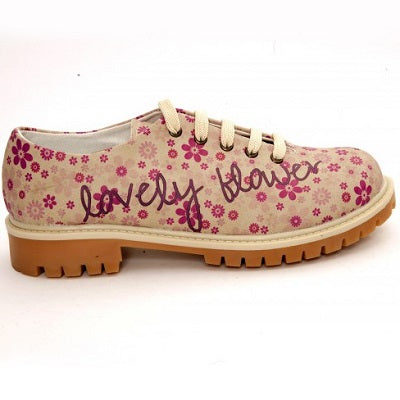 Goby TMK6505 Lovely Flower Women Oxford Shoes - Goby Shoes UK