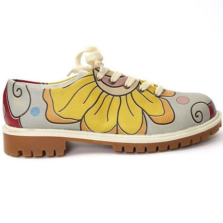 Goby TMK6513 Flowers Women Oxford Shoes - Goby Shoes UK