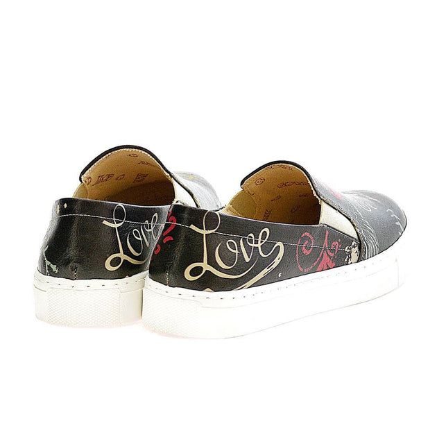  GOBY Be in Love Slip on Sneakers Shoes VN4011 Women Sneakers Shoes - Goby Shoes UK