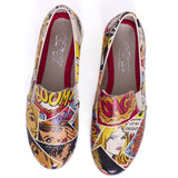 Goby VN4211 Pop Art Women Sneakers Shoes - Goby Shoes UK