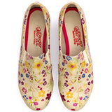  Goby VN4214 Flowers Women Sneakers Shoes - Goby Shoes UK