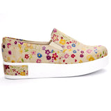 Goby VN4214 Flowers Women Sneakers Shoes - Goby Shoes UK