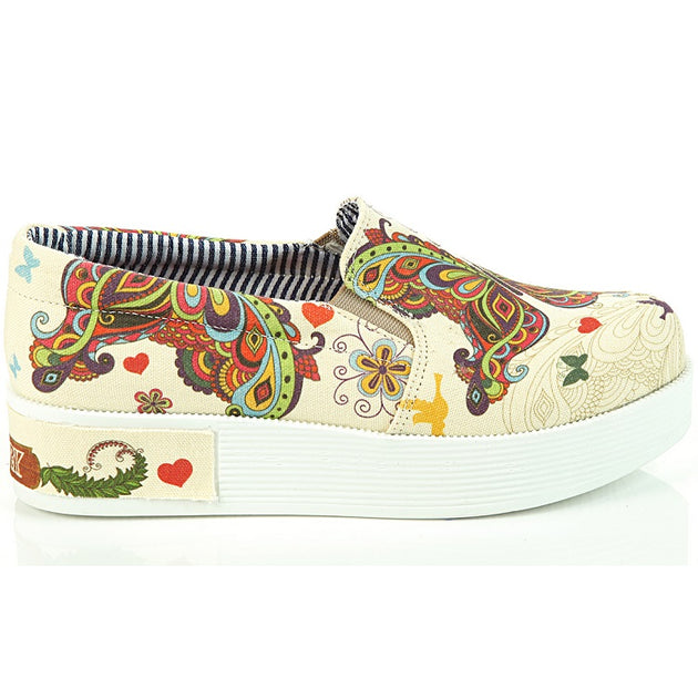  Goby VN4308 Butterfly Women Sneakers Shoes - Goby Shoes UK