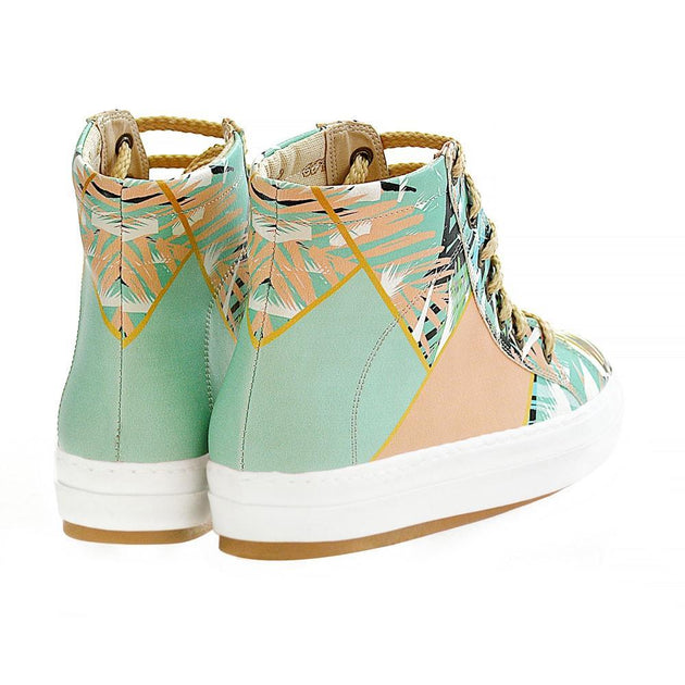 Palm Tree Sneaker Boots WCV2029