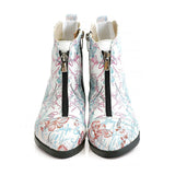  GOBY Flowers Short Boots WFER116 Women Short Boots Shoes - Goby Shoes UK