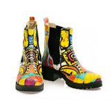  GOBY Art Short Boots WLAS114 Women Short Boots Shoes - Goby Shoes UK