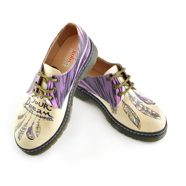  GOBY Oxford Shoes WMAX205 Women Oxford Shoes - Goby Shoes UK