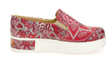 Pink Mandala Slip on Sneakers Shoes WVN4229
