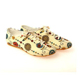 Flowers Ballerinas Shoes SLV038