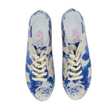 Blue Roses Ballerinas Shoes SLV063, Goby, GOBY Ballerinas Shoes 