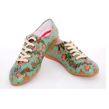 Flowers Ballerinas Shoes SLV071 - Goby GOBY Ballerinas Shoes 